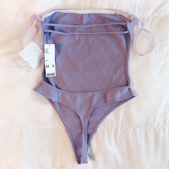 Urban Outfitters lavender convertible bodysuit NWT - Picture 2 of 4